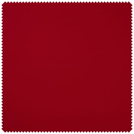 Katoenen stof "Uni" - Rood