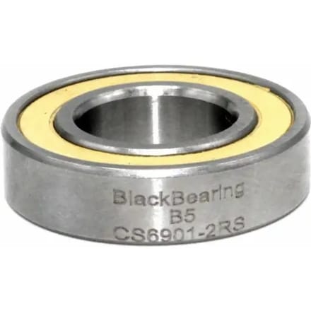 Black Bearing 6901-2rs Ceramic Lagers Zilver 12 x 24 x 6 mm