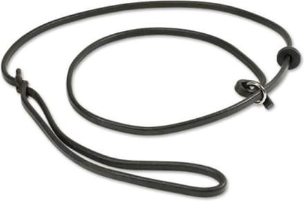Lederen moxonlijn bruin 6mm - 150cm