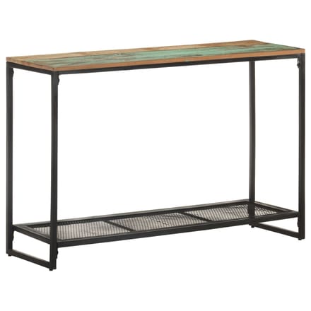 vidaXL - Wandtafel - 110x35x75 - cm - massief - gerecycled - hout