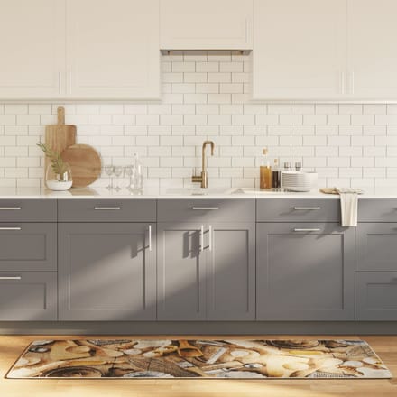 vidaXL - Keukenmat - wasbaar - 60x180 - cm - meerkleurig