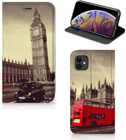 Book Case voor Apple iPhone 11 Book Cover Londen