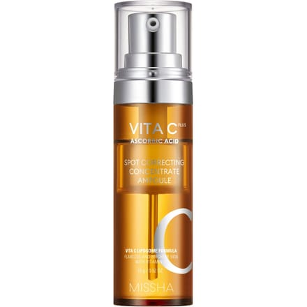 [MISSHA] Vita C Plus Spot Correcting Concentrate Ampoule 15g 1pc + Sample Gifts gray