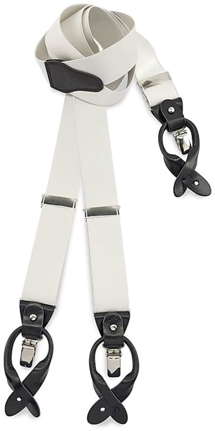 Sir Redman - Bretels - bretels White Tie - wit