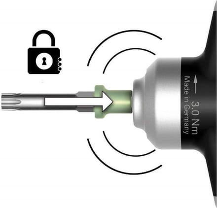 Momentschroevendraaier - TorqueFix® sleutelhandgreep - vast vooraf ingestelde koppelbegrenzing - 12 Nm