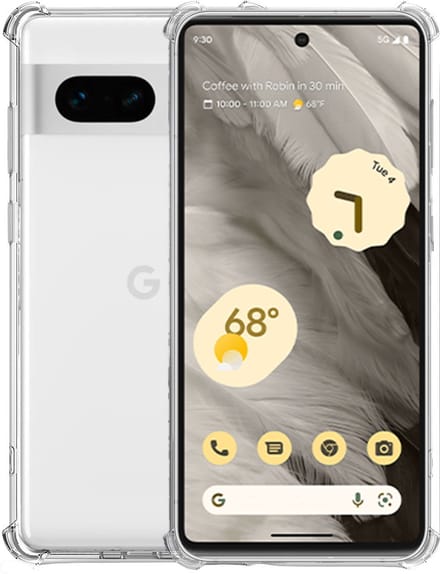 Geschikt voor Google Pixel 7 Hoesje – Shock Proof Case – Cover Transparant