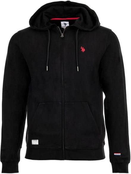 U.S. Polo Assn. Sweat vest Diagonal Fleece Carbon Finish Sweatjacke Set van 1