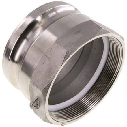 Camlock DN 90 (4'') Koppeling RvsG 4'' met binnendraad Type A EN 14420-7 (DIN 2828)