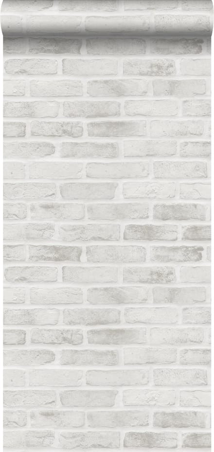 Walls4You behang steen lichtgrijs - 935325 - 0,53 x 10,05 m