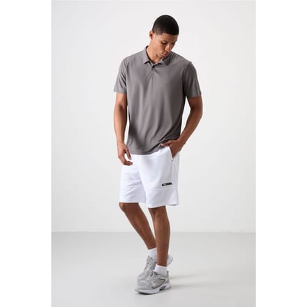 Heren Effen Sweatshorts
