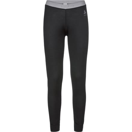 Odlo - Maat XL - Suw Bottom Pant Natural 100% Merino Warm Dames Thermobroek - Black