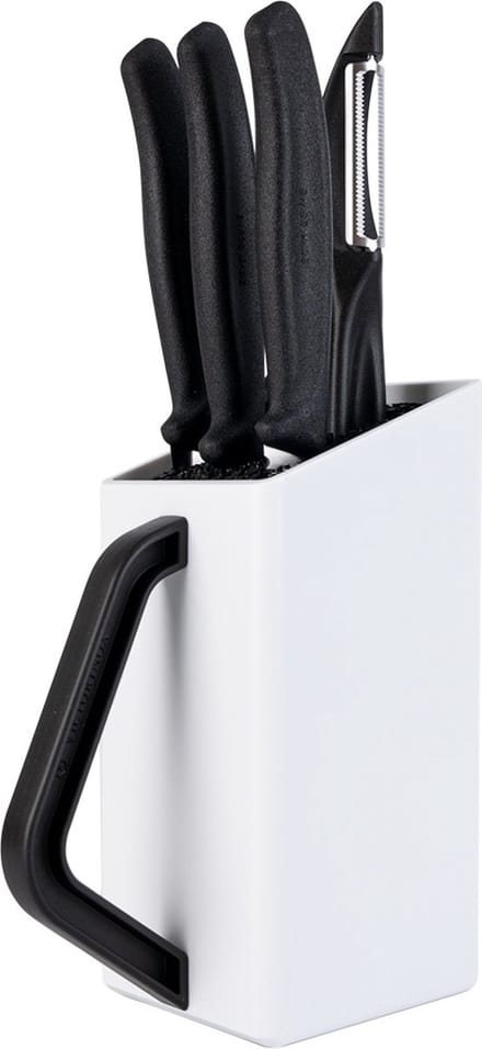 Victorinox messenblok - 5-delig - schilmessen/dunschiller - wit/zwart