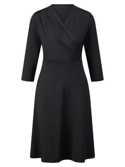 Jersey jurk Van St. Emile zwart