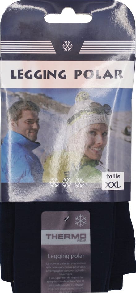 Polar legging dames Marine -2 paar- maat S/M