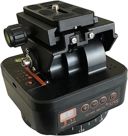 Gemotoriseerde Panorama Statiefkop met Afstandsbediening voor DSLR en Actiecamera's