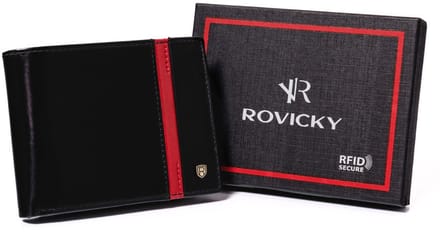 Rovicky N61-RVT Serie - Lederen Heren Portemonnee - RFID Bescherming
