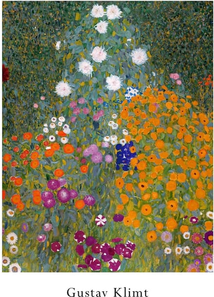 Kunstdruk Gustav Klimt - Bauerngarten 50x70cm