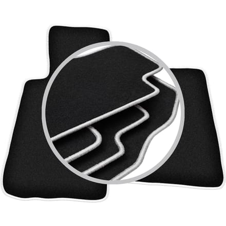 CARLUX-SILVER automatten voor: Smart Roadster roadster (2002-2005)