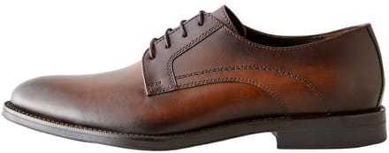 Next - Heren - Leren Derby schoenen - Bruin
