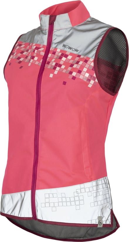 Mouwloos fietsshirt dames - Amy Jacket roze M