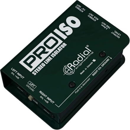 Passieve Audio Lijn Isolator met Groundlift voor Signaalfiltering