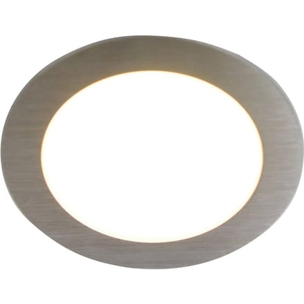 Hera LED meubelverlichting FAR 58 staal 3x-set 3W 3000K