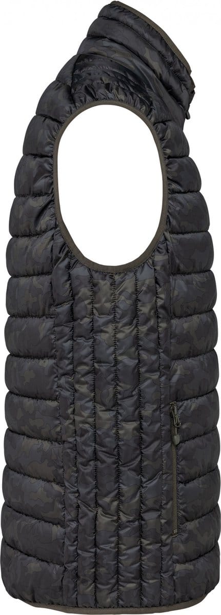 Kariban Men’s lightweight sleeveless down jacket K6113 - Jungle Camo - 4XL
