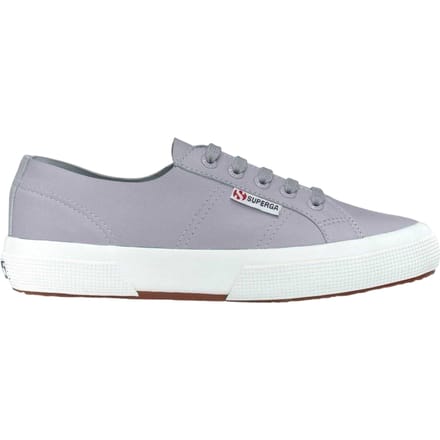 Superga Dames platte schoenen van nappaleer, maat 2750 (Blauw)
