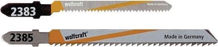 wolfcraft - Set decoupeerzaagbladen 5-delig, T-schacht - 2383100
