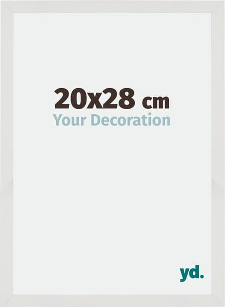 Your Decoration - Fotolijst 20x28 cm - MDF - Wit Mat - Mura