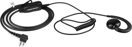 DerComms® C ring beveiligingsoortje voor Motorola CLR446, CP040, DP1400, XT420, XT460, XT660D, XTNi portofoons