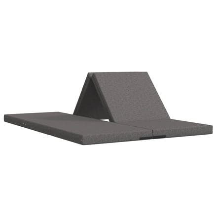 vidaXL - Vouwbare - Sofa - Bed - 70 - x - 67 - x - 48 - cm - Lichtgrijs