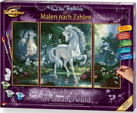 Schipper Malen nach Zahlen - Einhorn im Zauberwald (Tripty)