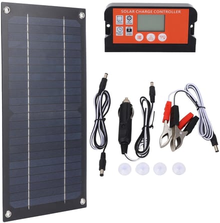 Dailygoods - 600W Zonnepaneel met 100A Controller en Verlengkabel