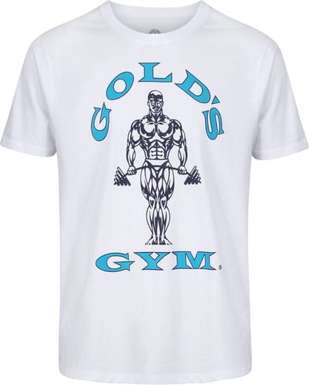 GGTS002 Muscle Joe T-Shirt - Wit/Blauw - M