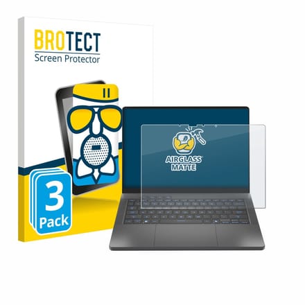 BROTECT - Screenprotector voor ASUS ROG Zephyrus G14 2025 GA403 - Folie Beschermfolie Beschermglas matte 3 Stuks