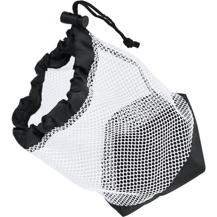Nylon Mesh Trekkoord Zakje 36 Golfballen Houder Opberg Netzak Golf Accessoire white