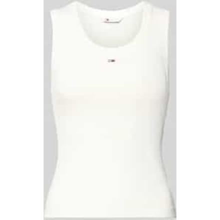 Slim Fit Tanktop van katoenmix