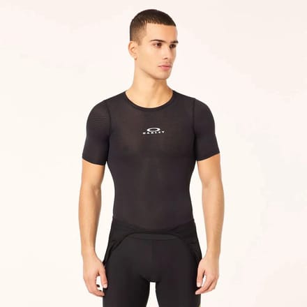 Oakley Apparel Endurance Base Layer Korte Mouw Wielertrui Zwart S Man