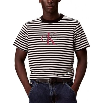 T-shirt Korte Mouw Calvin Klein Jeans 20s Stripe