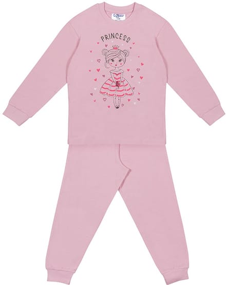 Fun2Wear - Pyjama Princess - Roze - Maat 86 -
