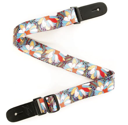 Fame Ukulele Strap Flower Spring - Gitaarband