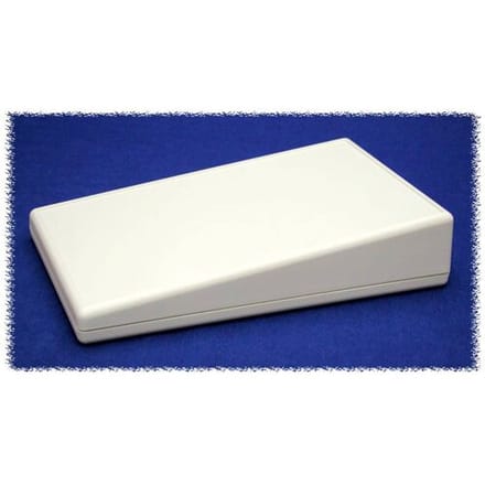 Hammond Electronics 1599KTLBKBAT Consolebehuizing (l x b x h) 220 x 140 x 40 mm ABS Zwart 1 stuk(s)
