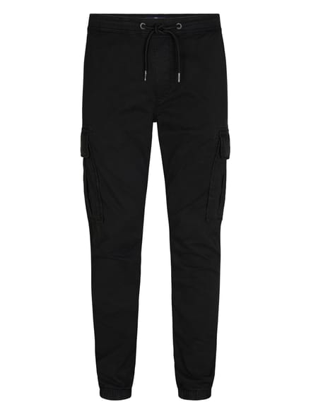 Petrol Industries - Heren Cargo Jogger Driftwoodstone - Zwart