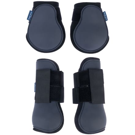 Set Pony: Nomad Tales Set van 2 kogelbeschermers & Set van 2 beenkappen, marineblauw paard