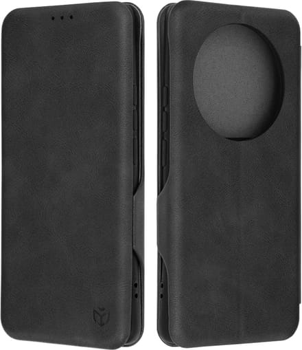 Hoesje geschikt voor Realme 12 Pro/12 Pro Plus - Techsuit Safe+ Book Wallet Case - Zwart