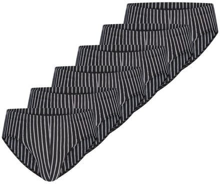 Schiesser Heren slip / onderbroek 6 pack 95/5 Essentials Cotton