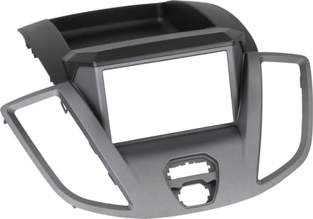 2-DIN Paneel geschikt voor Ford Transit 2014-2019 - Kleur:Antraciet (METRA)