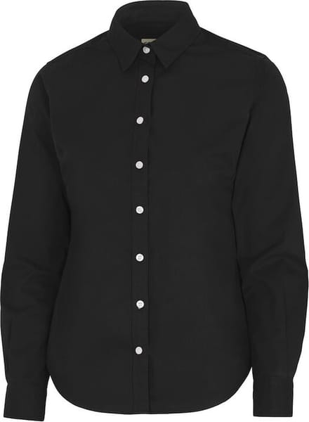 Cottover SHIRT TWILL LADY - GOTS GECERTIFICEERD 141037 - Zwart - 36