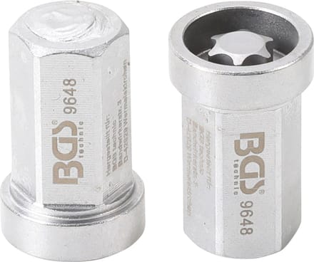 BGS Speciale dopsleutelbit voor ATF vulstoppen Torx T55 voor MINI